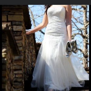 David’s Bridal wedding dress